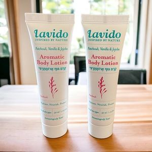 ⚫️ x2 Lavido Patchouli Vanilla Jojoba Aromatic Body Lotion Size 30 ml each